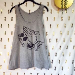 Pizza Hand Tank Top 3X